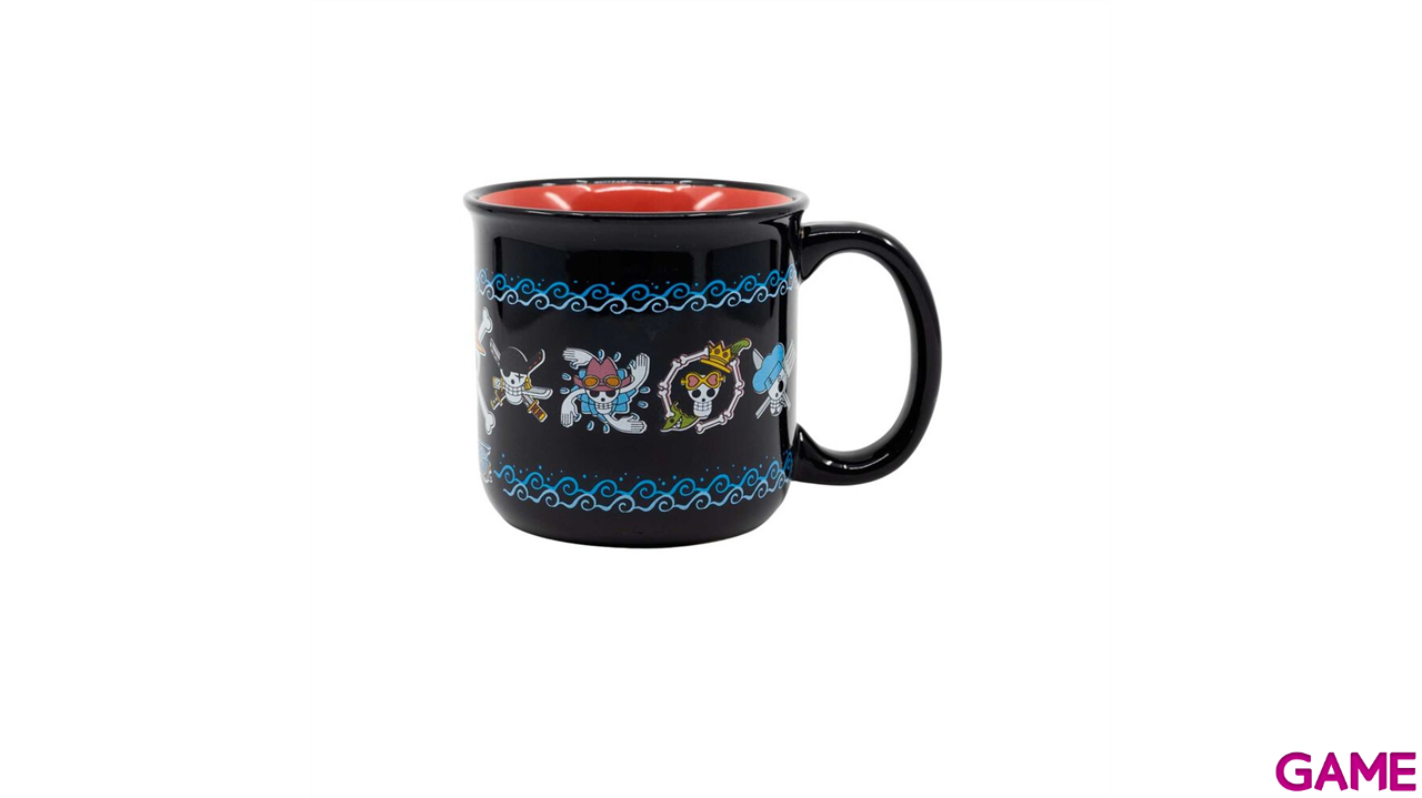 Taza One Piece Logos tripulacion de 400 ml-1
