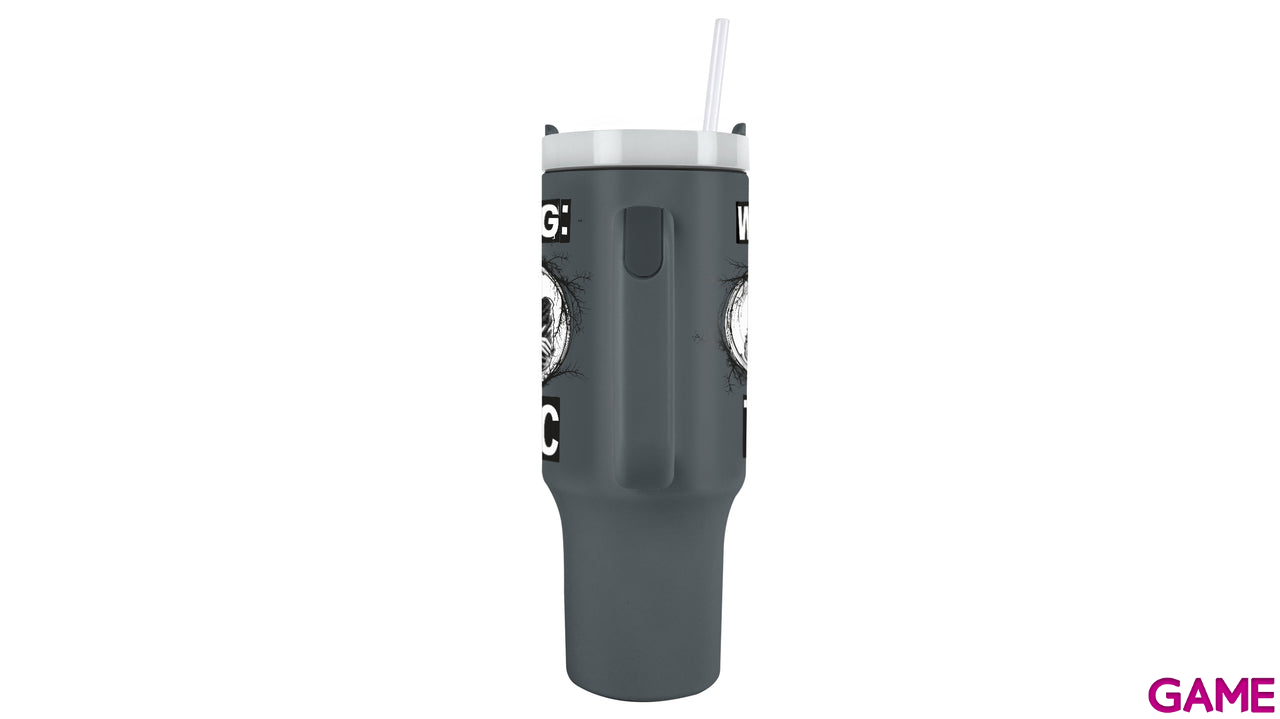 Vaso termo de acero inoxidable con pajita Wednesday de 1180 ml-0