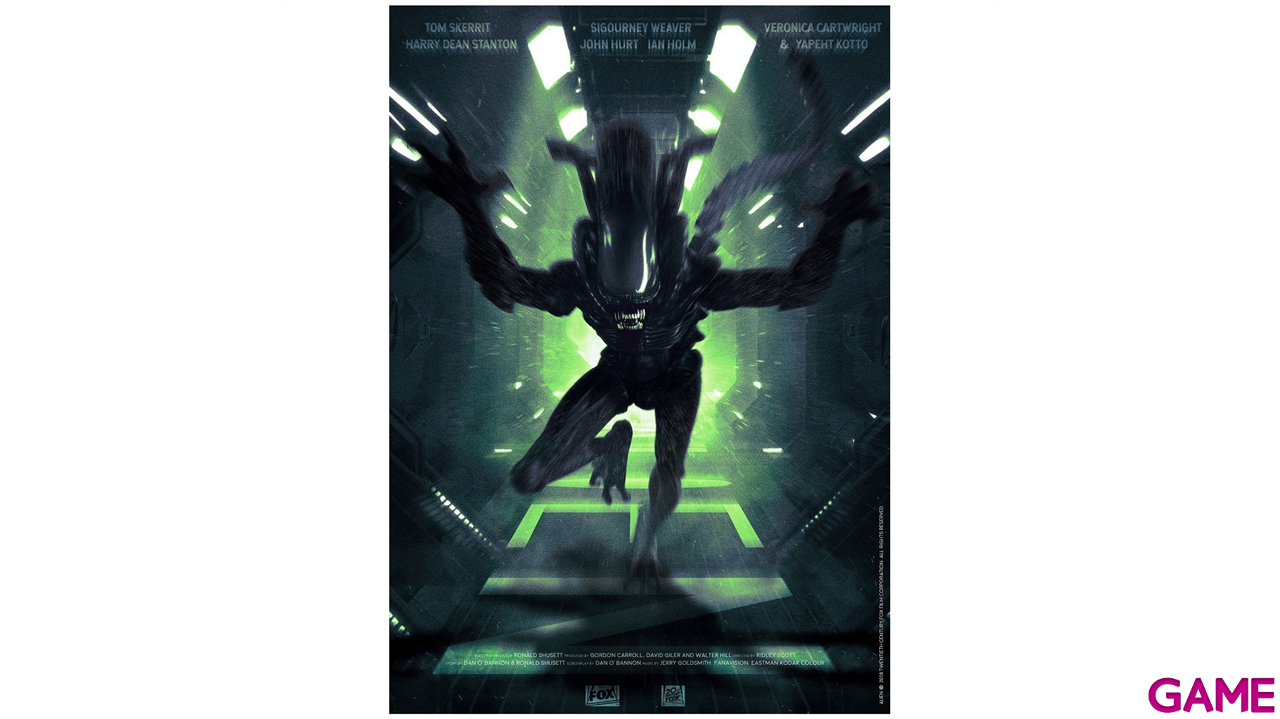 Poster Alien de 35 x 27 cm-0