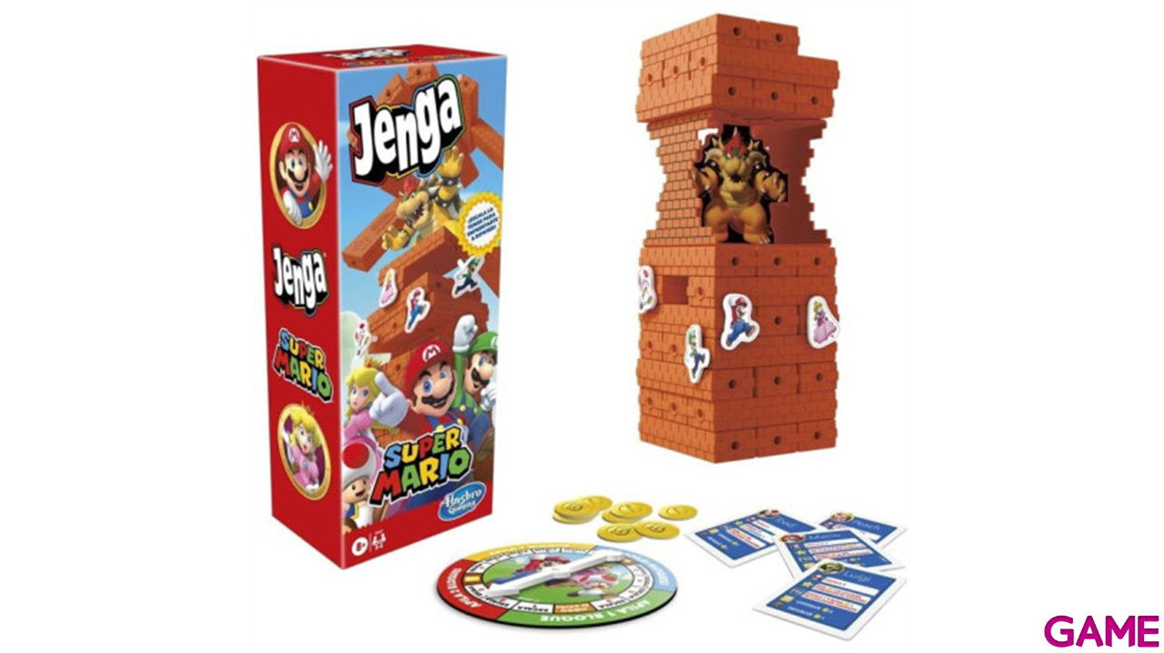 Juego de mesa Jenga Super Mario-3