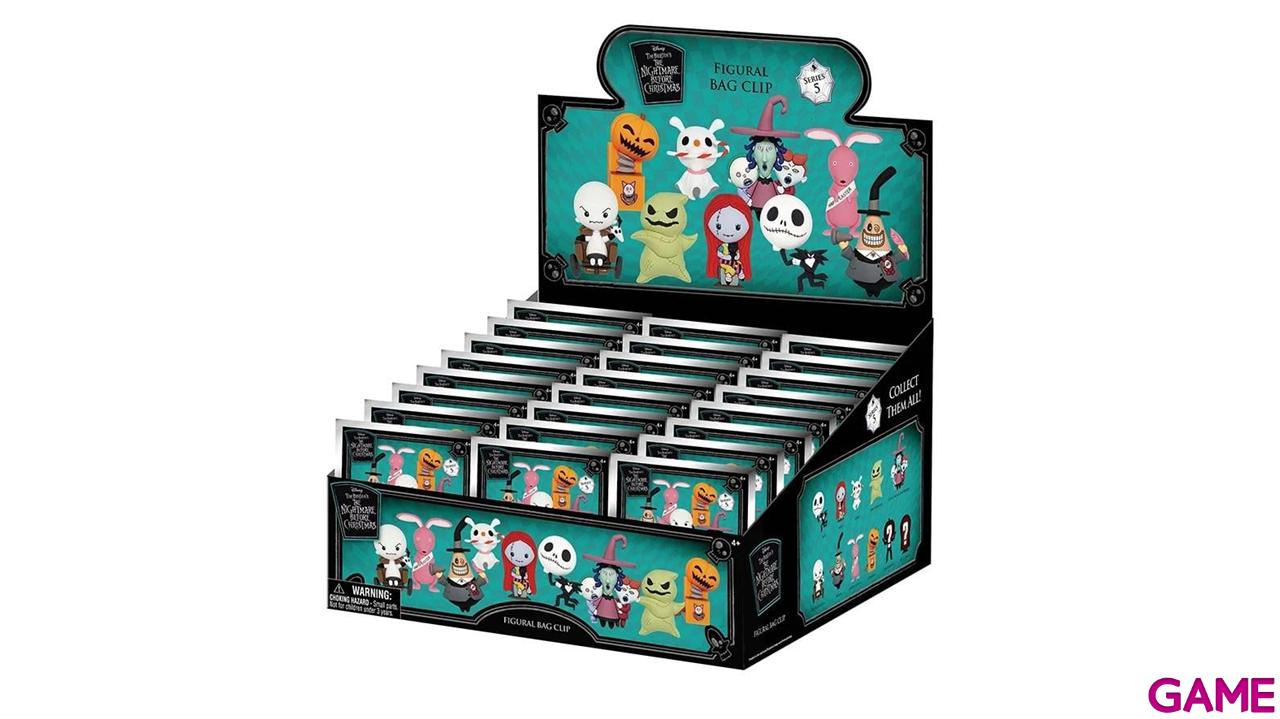 Colgante 3D Pesadilla antes de Navidad para Mochilas y bolsos (surtido)-4