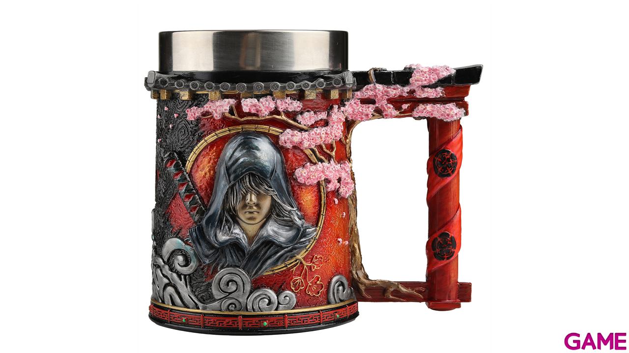 Jarra Assassin´s Creed Shadows Naoe y Yasuke de 16,5 cm-1
