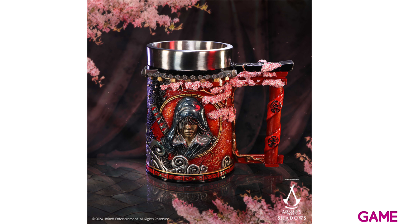Jarra Assassin´s Creed Shadows Naoe y Yasuke de 16,5 cm-6