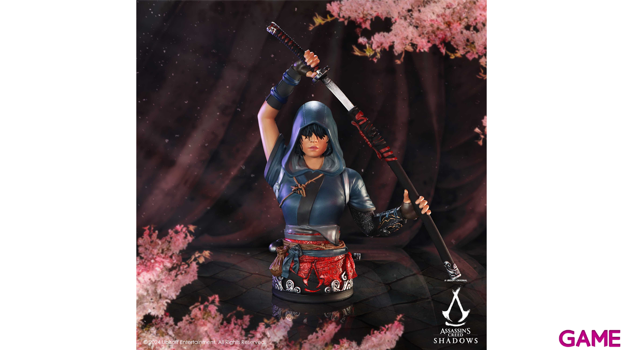 Busto Assassin´s Creed Shadows Naoe de 30 cm-2