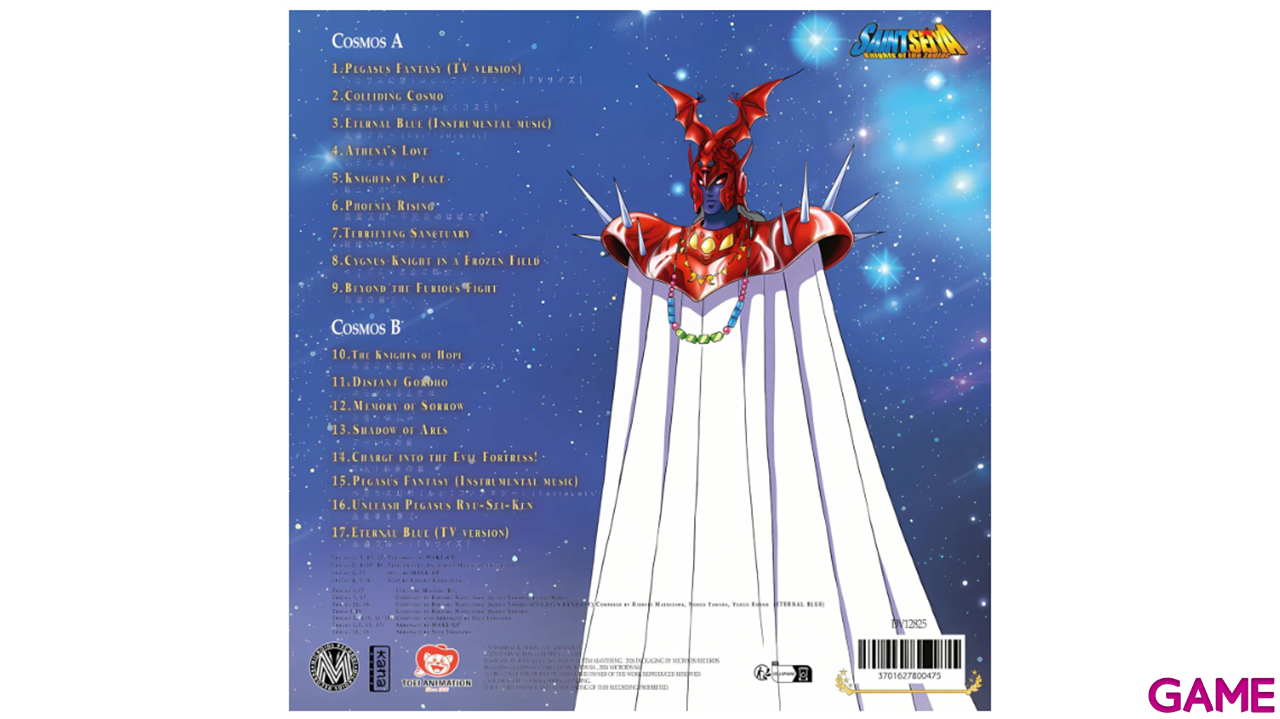 Vinilo Saint Seiya - Music Collection Volume 3-1