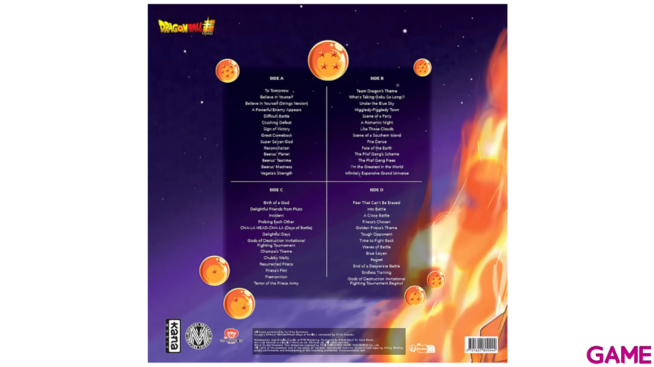 Vinilo Dragon Ball Super Original Soundtrack Vol 1-2
