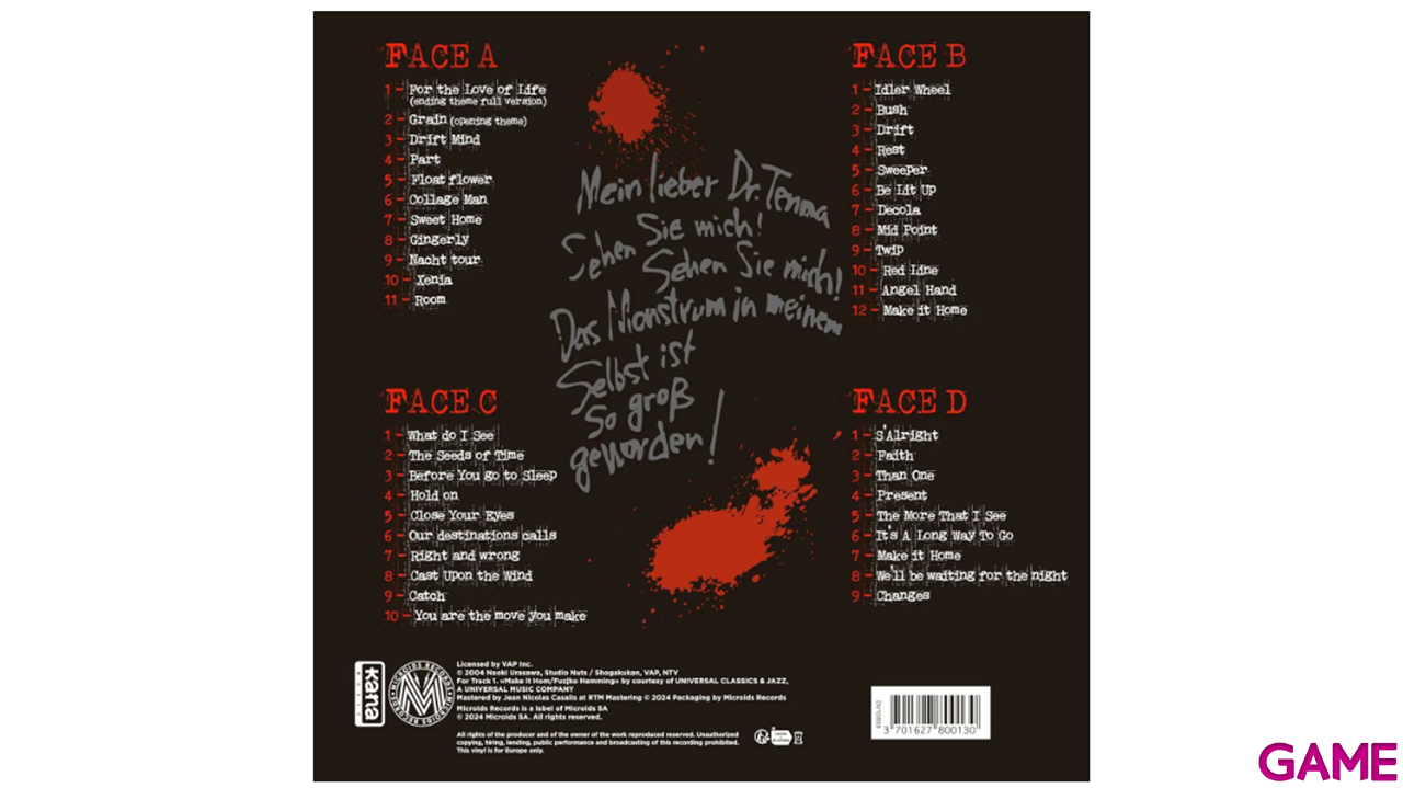 Vinilo Monster Original Soundtrack Transparent-1