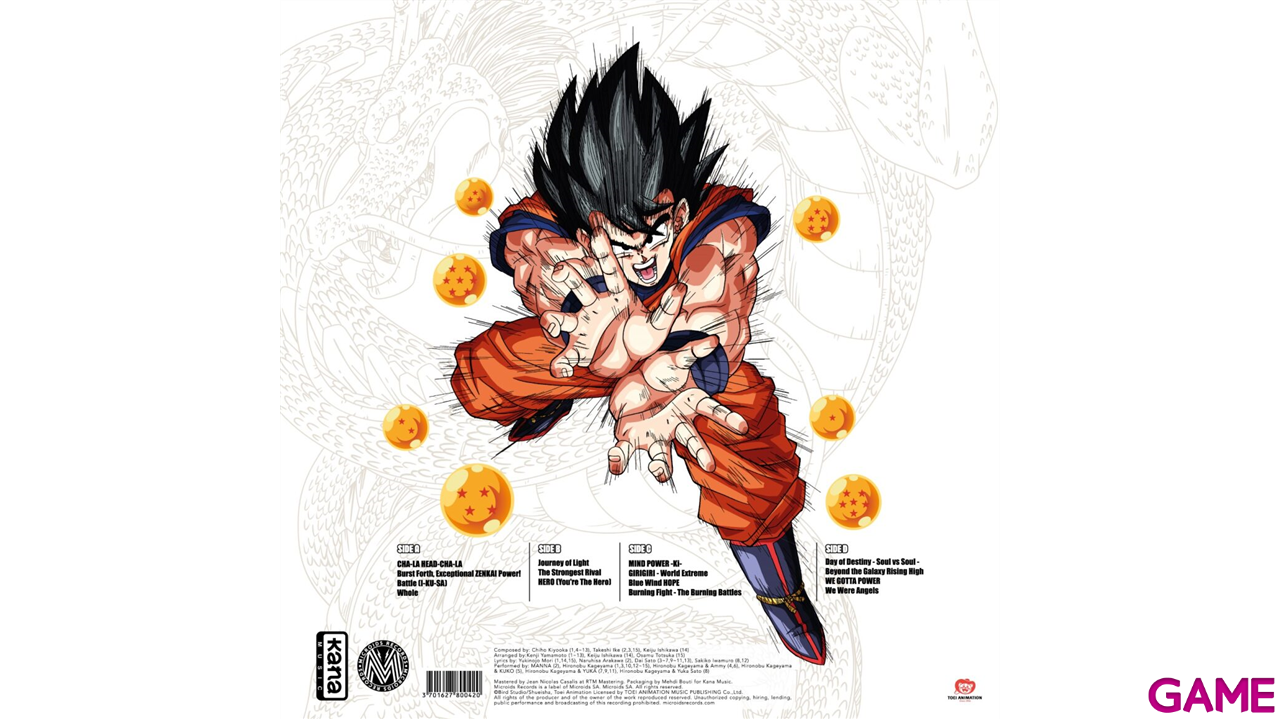 Vinilo Dragon Ball Z Best Collection-0