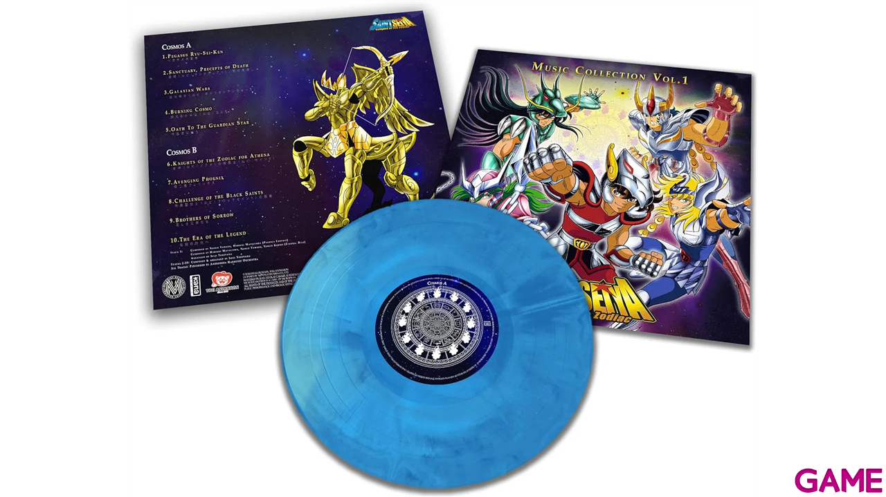 Vinilo Saint Seiya Music Collection Vol. 1-2