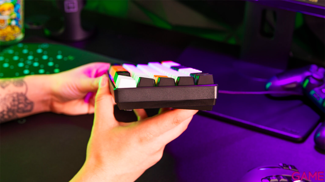 The G-Lab Keyz Hydrogen 3 Colores Membrana 60% - Teclado Gaming-1