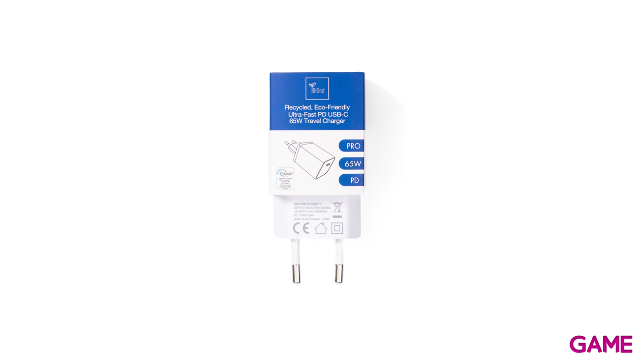 Cargador ultrarápido 65W USB-C BIOND-0