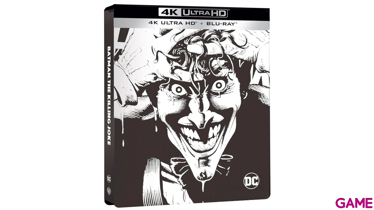 Batman La Broma Asesina 4K + BD Edición Steelbook (V.O.S.E)-0