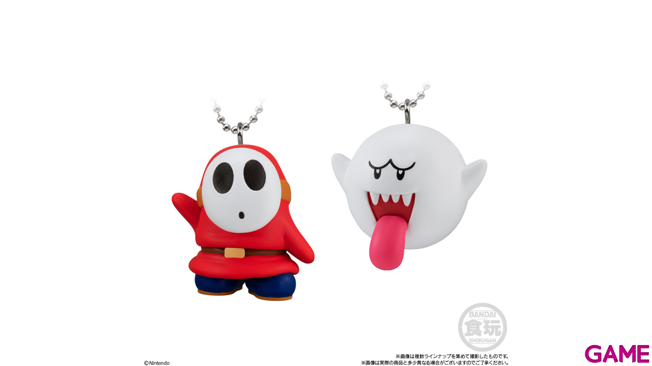 Figura para llavero Super Mario Bros. Mascot Charm Collection de 5,5 cm (surtido)-3