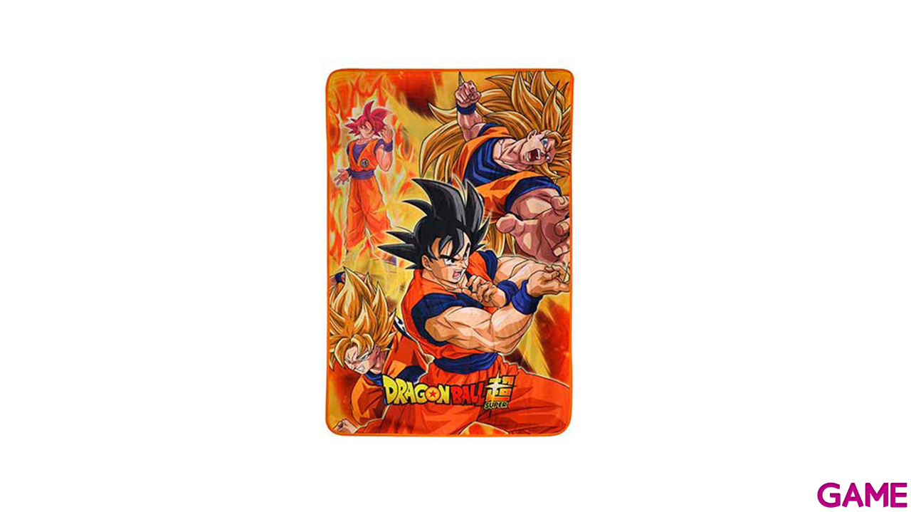 Manta Polar Dragon Ball Super Battle of Gods Goku de 100 x 150 cm-0
