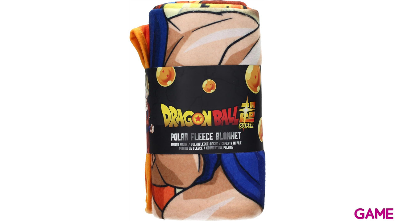 Manta Polar Dragon Ball Super Battle of Gods Goku de 100 x 150 cm-2