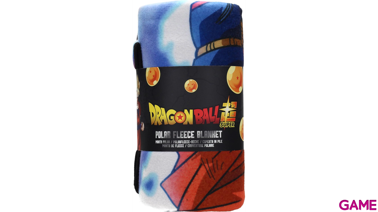 Manta Polar Dragon Ball Super Universe Survival Goku de 100 x 150 cm-1