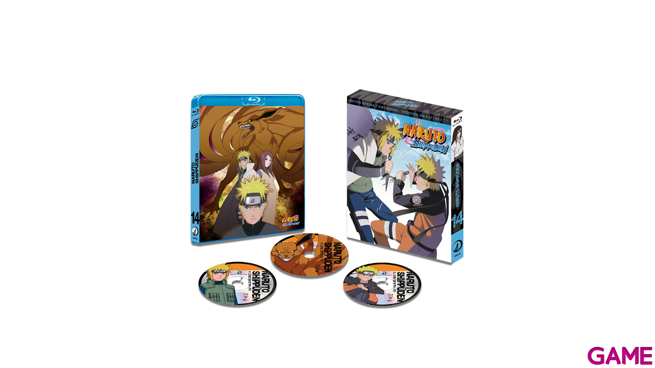 Naruto Shippuden Box 14 Episodios 346 a 371-0