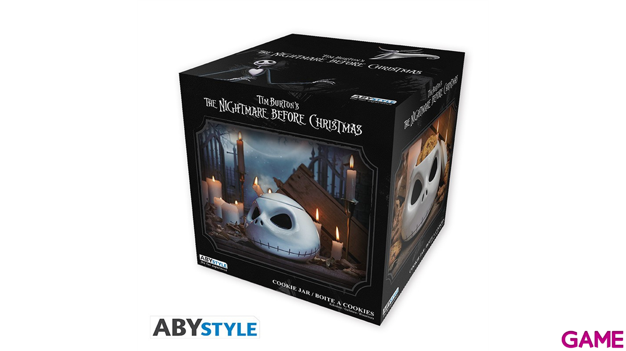 Caja de Galletas Pesadilla antes de Navidad Jack Skellington de 22 cm-4