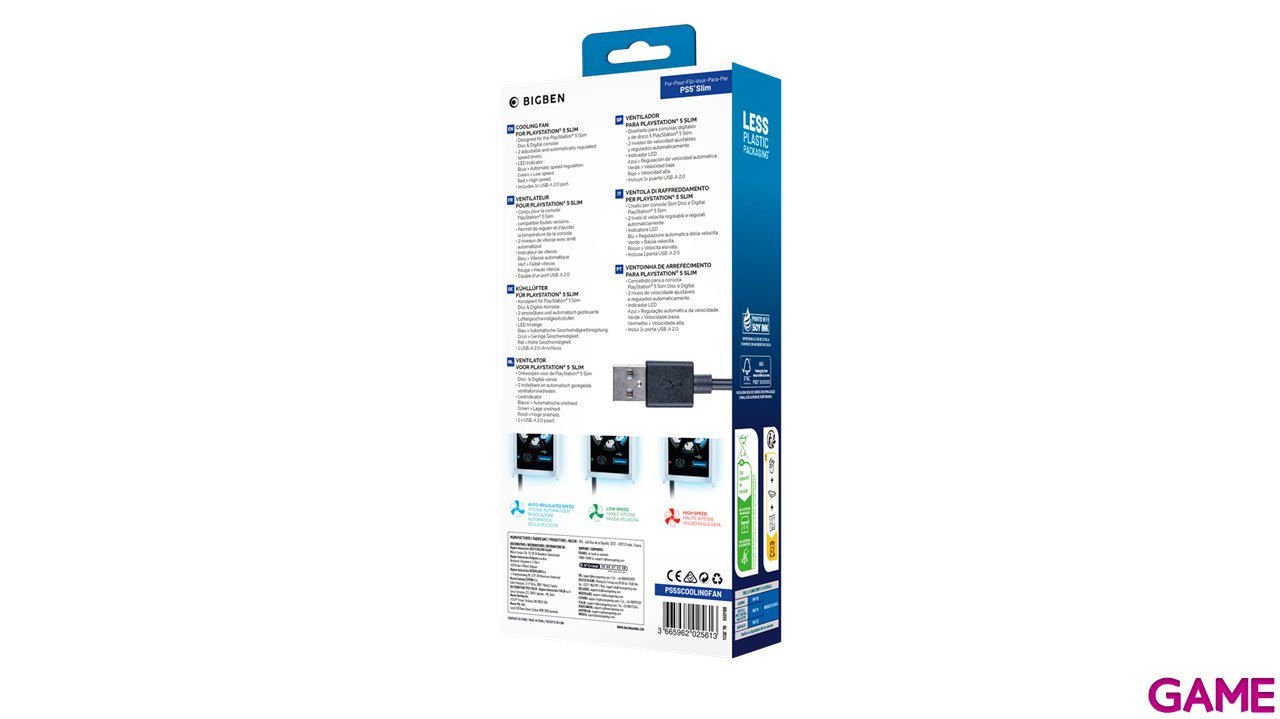 Kit de Ventilación para PS5 Slim-3