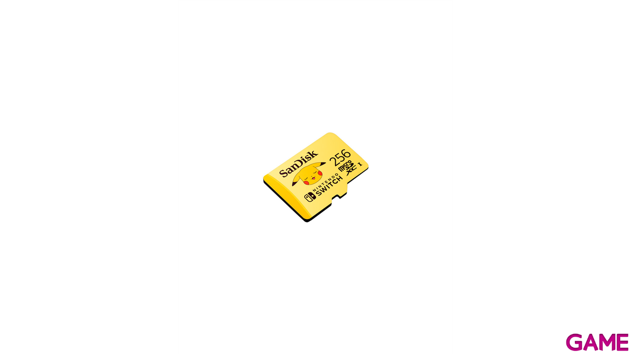 Memoria Sandisk 256GB microSDXC Pokemon Pikachu -Licencia oficial--1