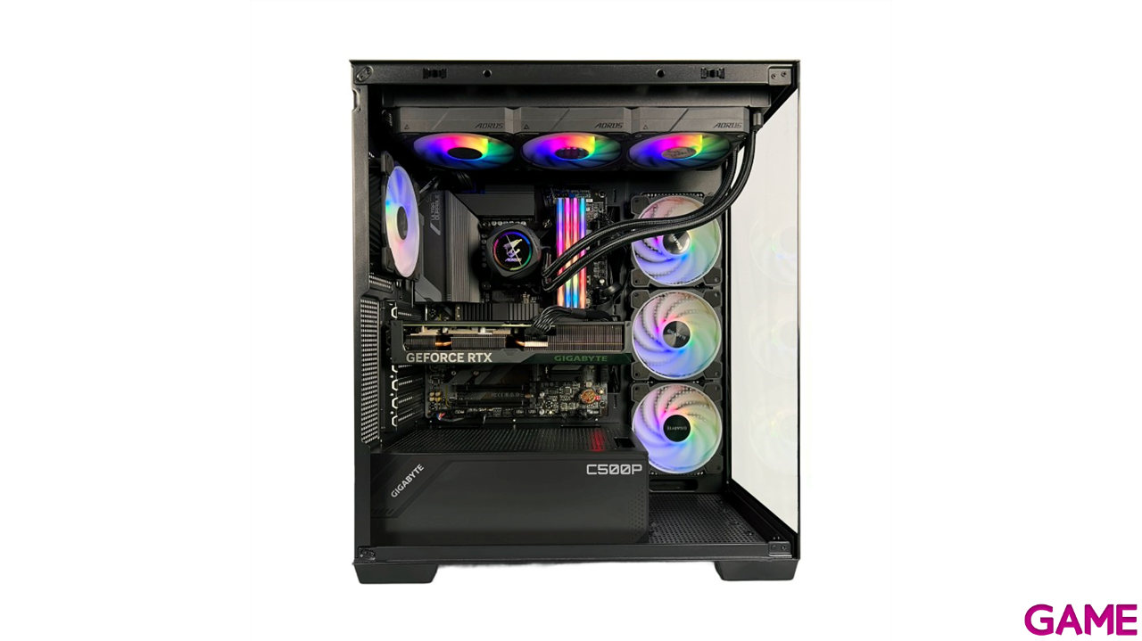 GAMEPC PRO Aorus Edition I7407 i7-14700F - RTX 4070 12GB - 32GB - 1TB SSD - Ordenador Sobremesa Gaming-3