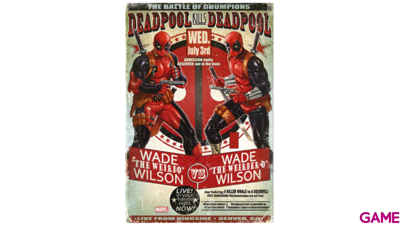 Poster Marvel Deadpool Kills 61,5 x 91,5 cm-0