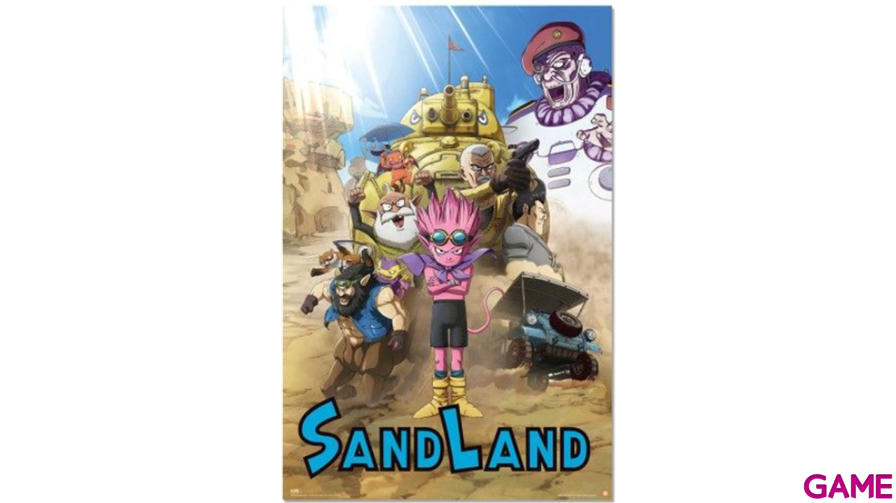 Poster Sand Land 61,5 x 91,5 cm-0