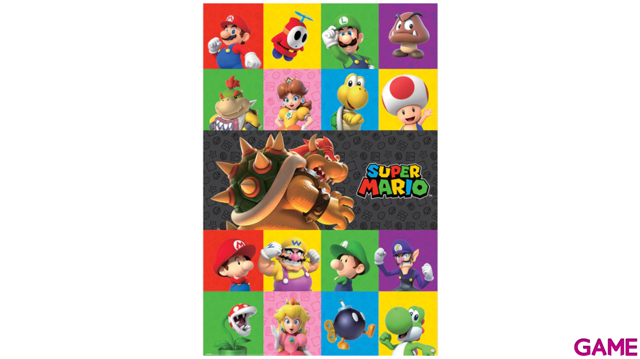 Poster Super Mario Characters 61,5 x 91,5 cm-0