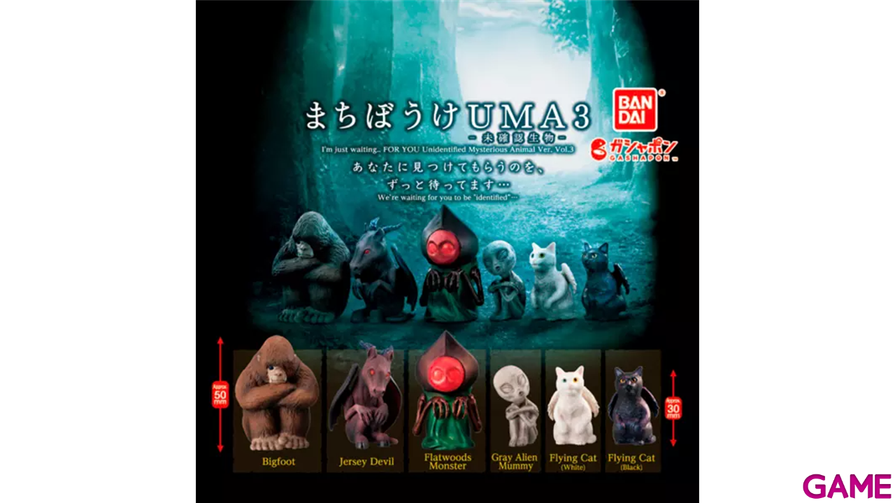 Figura Gashapon Still Waiting for you unidentified mysterious-0