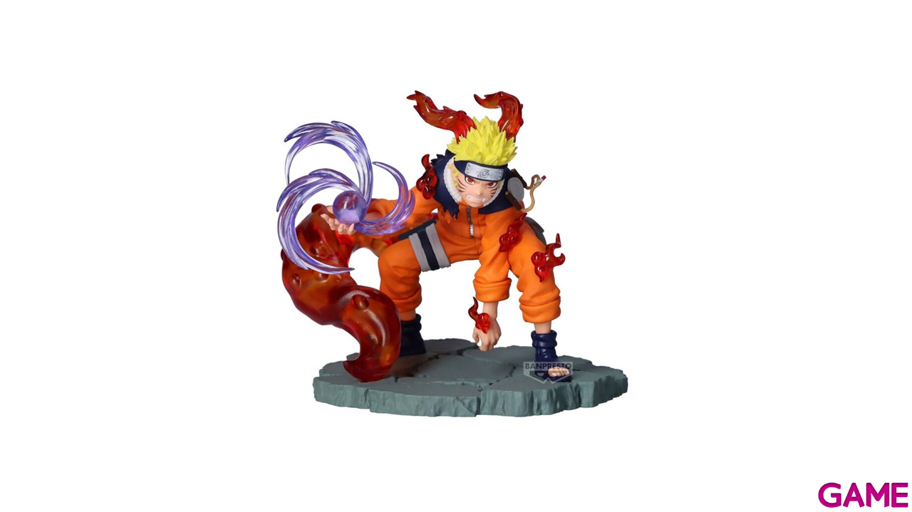Figura Naruto Memorable Saga Uzumaki Naruto II de 9 cm-0