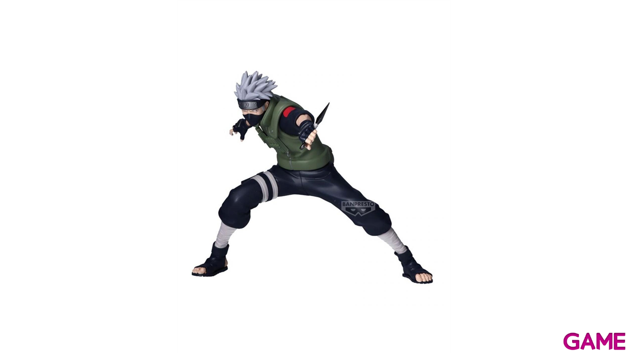 Figura Naruto Shippuden Vibration Stars Hatake Kakashi de 13 cm-1