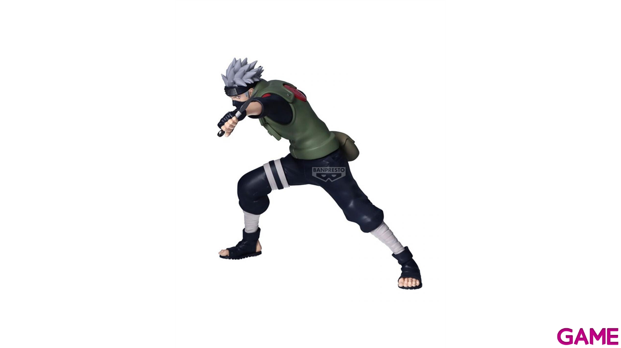 Figura Naruto Shippuden Vibration Stars Hatake Kakashi de 13 cm-2