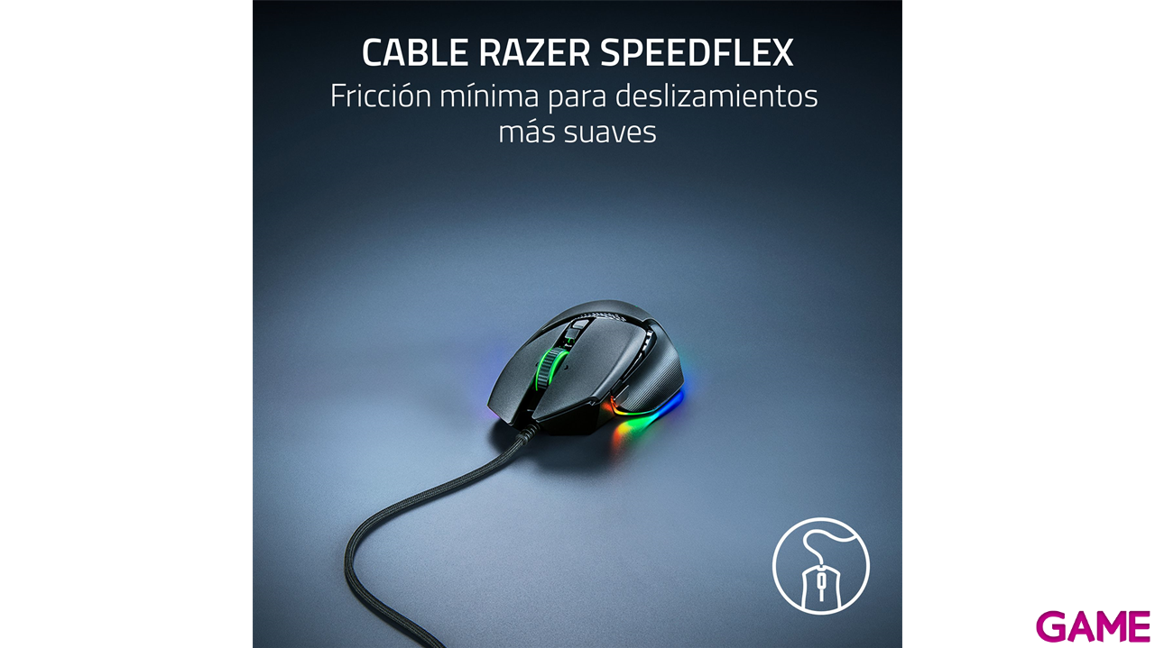 Razer Basilisk V3 optico 35K DPI - Raton Gaming-1