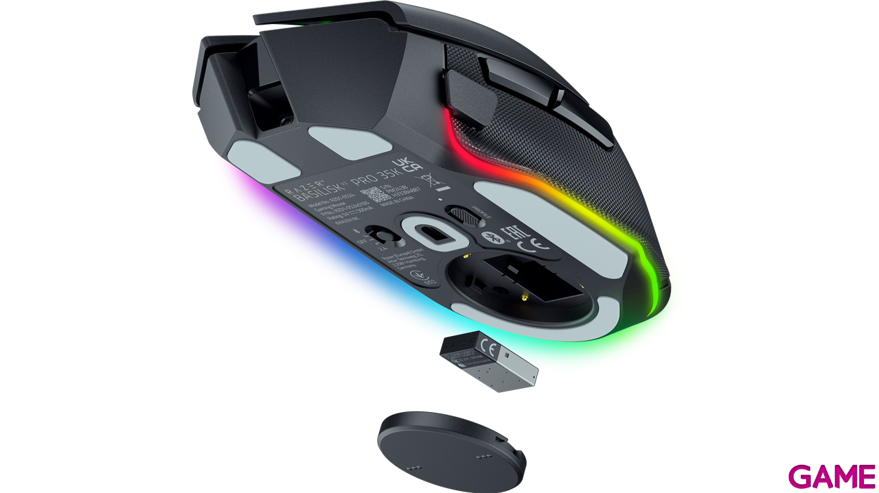 Razer Basilisk V3 Pro optico 35K DPI - Black - Raton Gaming-1