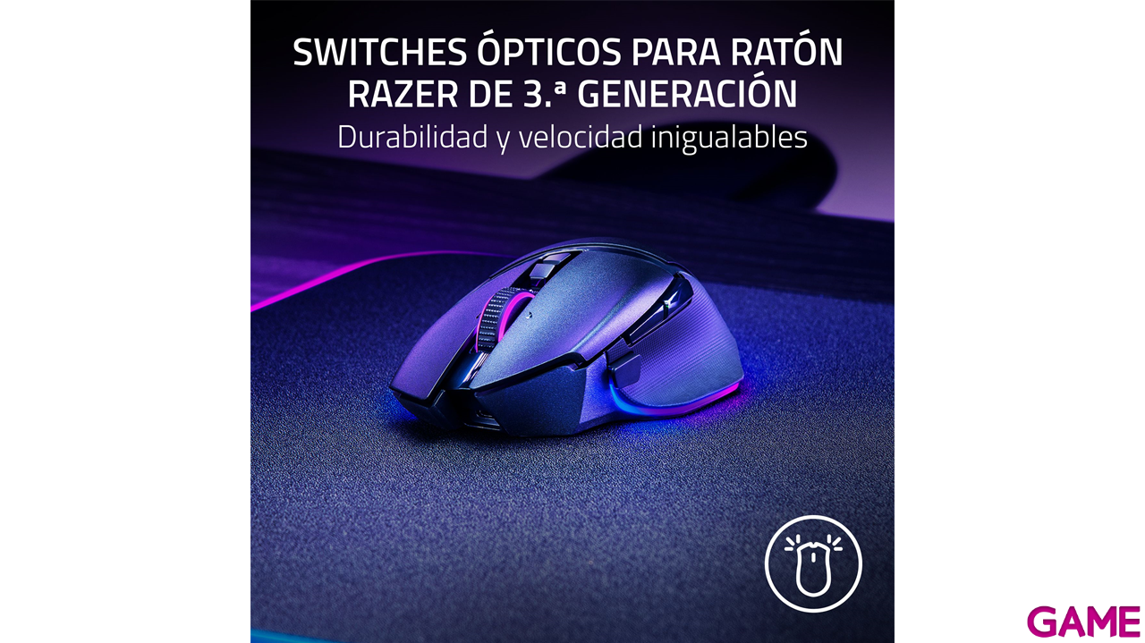 Razer Basilisk V3 Pro optico 35K DPI - Black - Raton Gaming-5