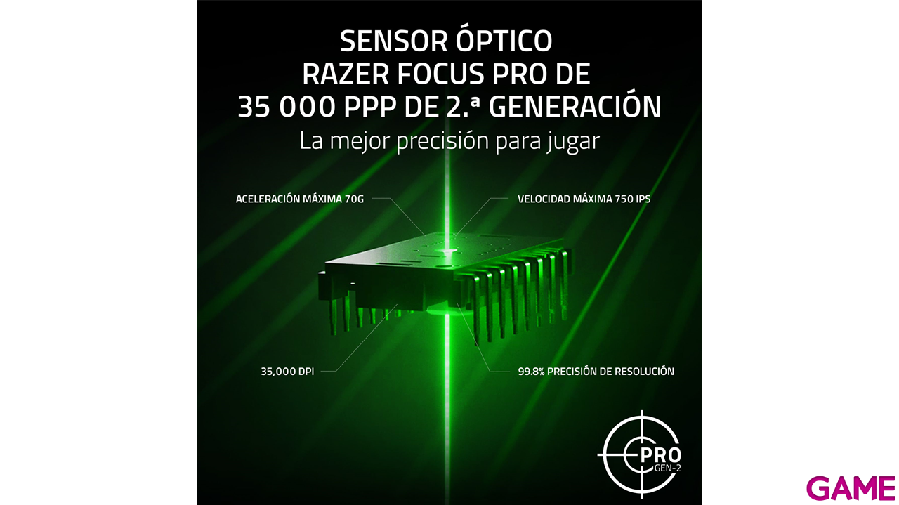 Razer Basilisk V3 Pro optico 35K DPI - White - Raton Gaming-4