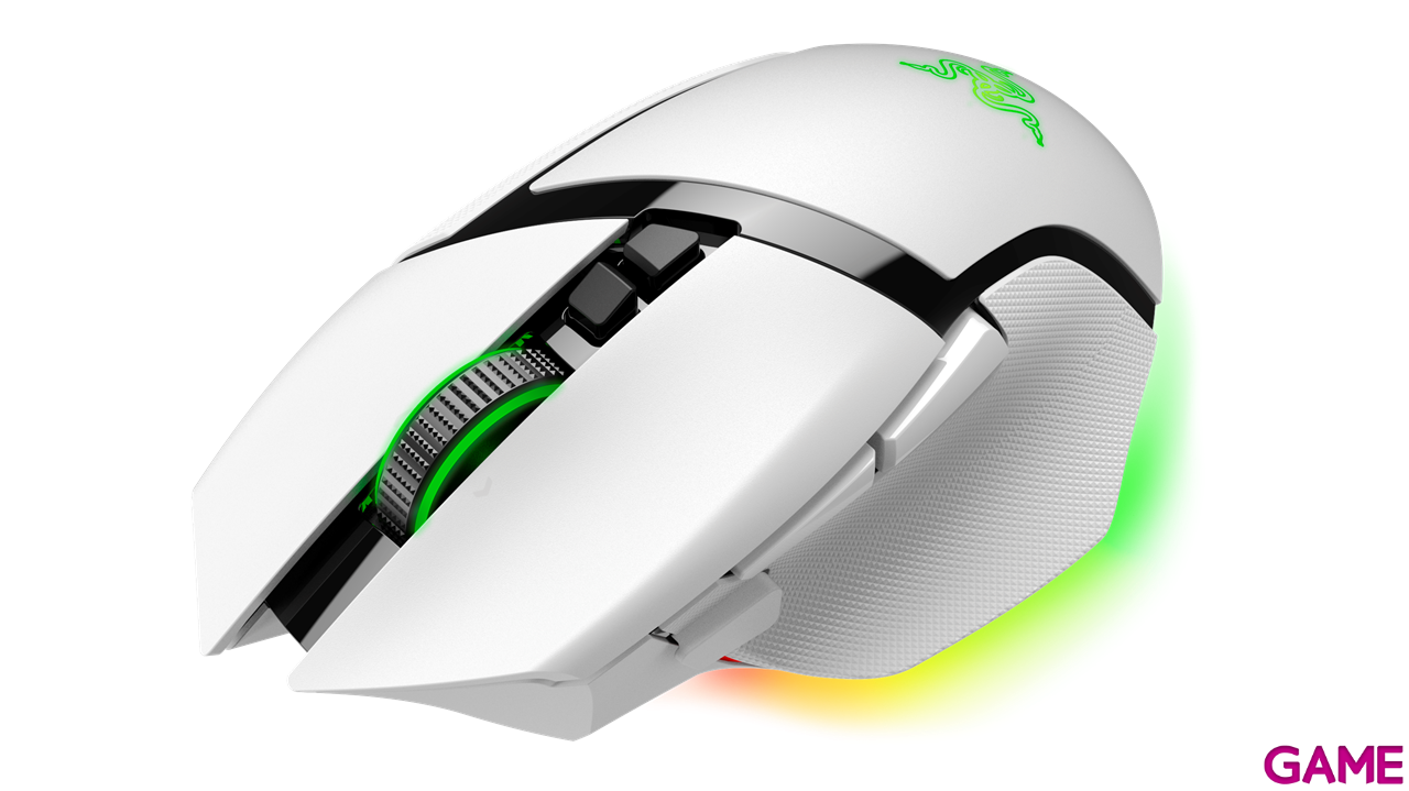 Razer Basilisk V3 Pro optico 35K DPI - White - Raton Gaming-6