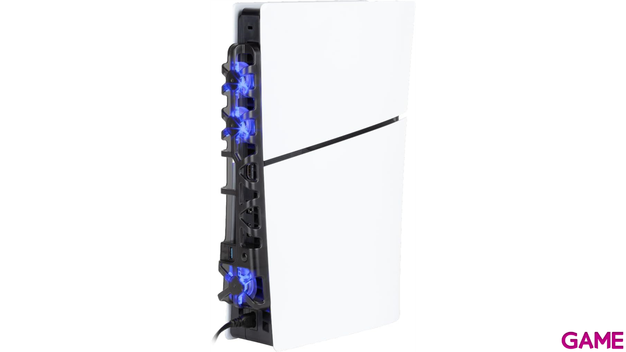 Konix Ventilador con Led para PS5 Slim-1