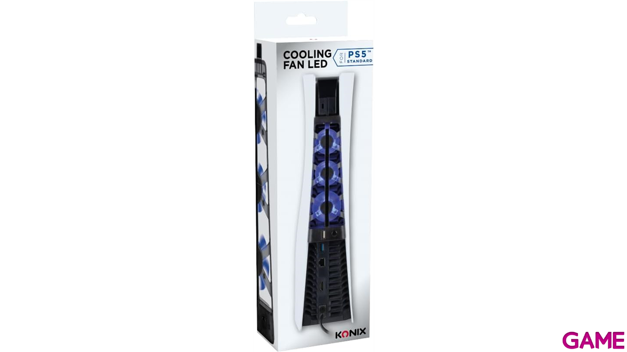 Konix Ventilador con Led para PS5 Slim-2