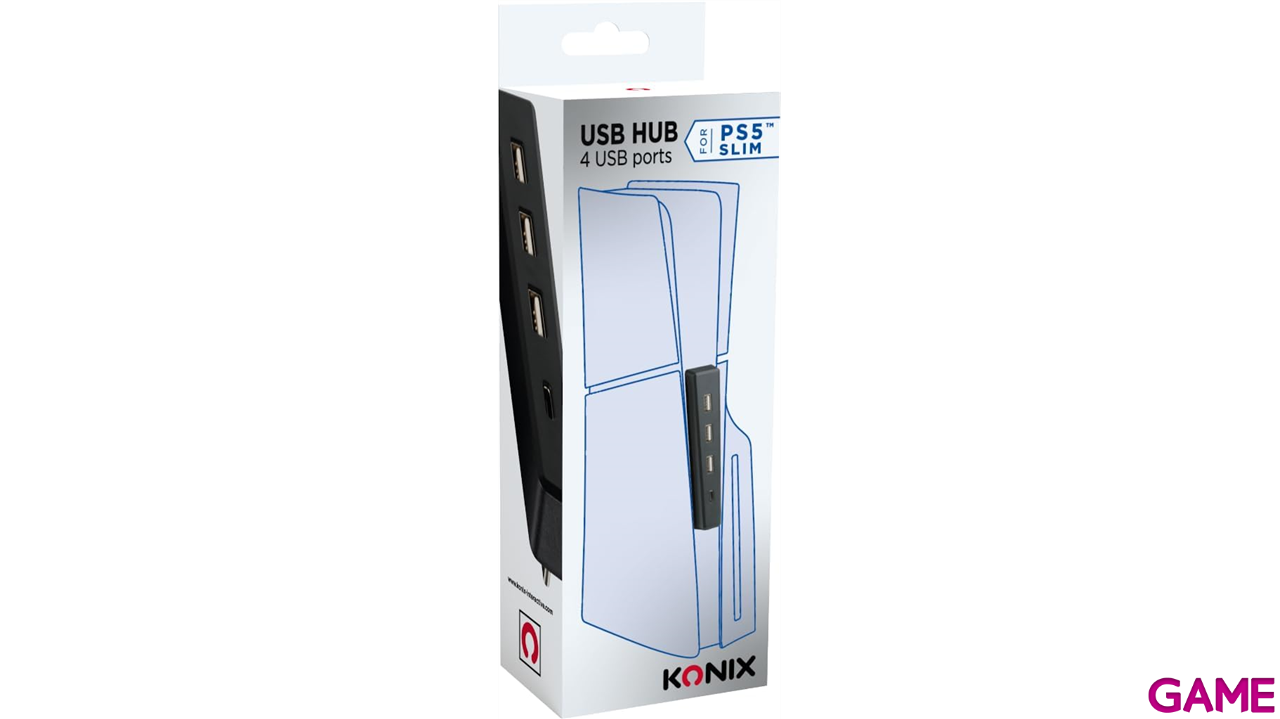 Konix HUB USB para PS5 Slim-2