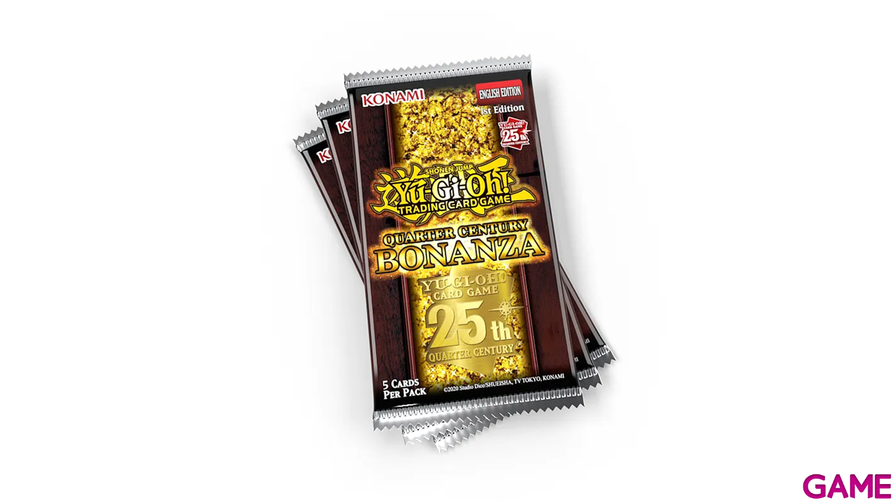 Cartas Yu-Gi-Oh! JCC: Bonanza Cuarto de Siglo-1