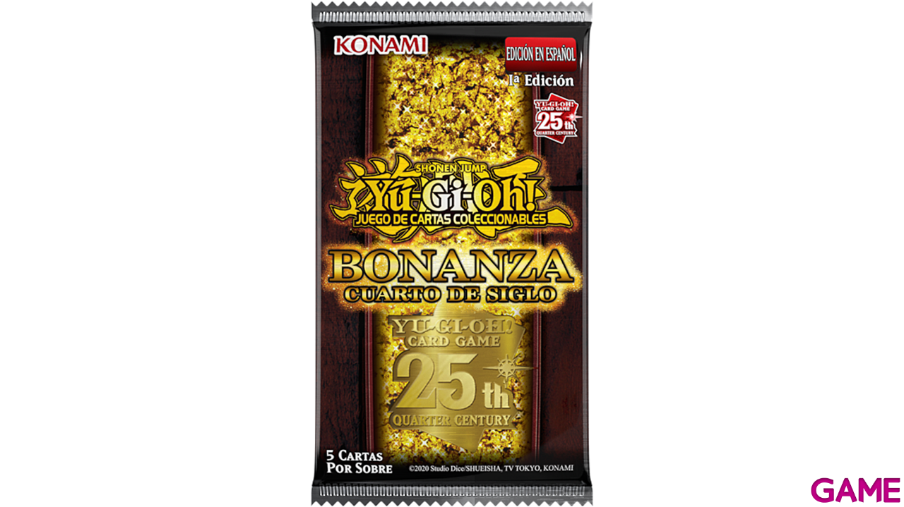 Cartas Yu-Gi-Oh! JCC: Bonanza Cuarto de Siglo-0