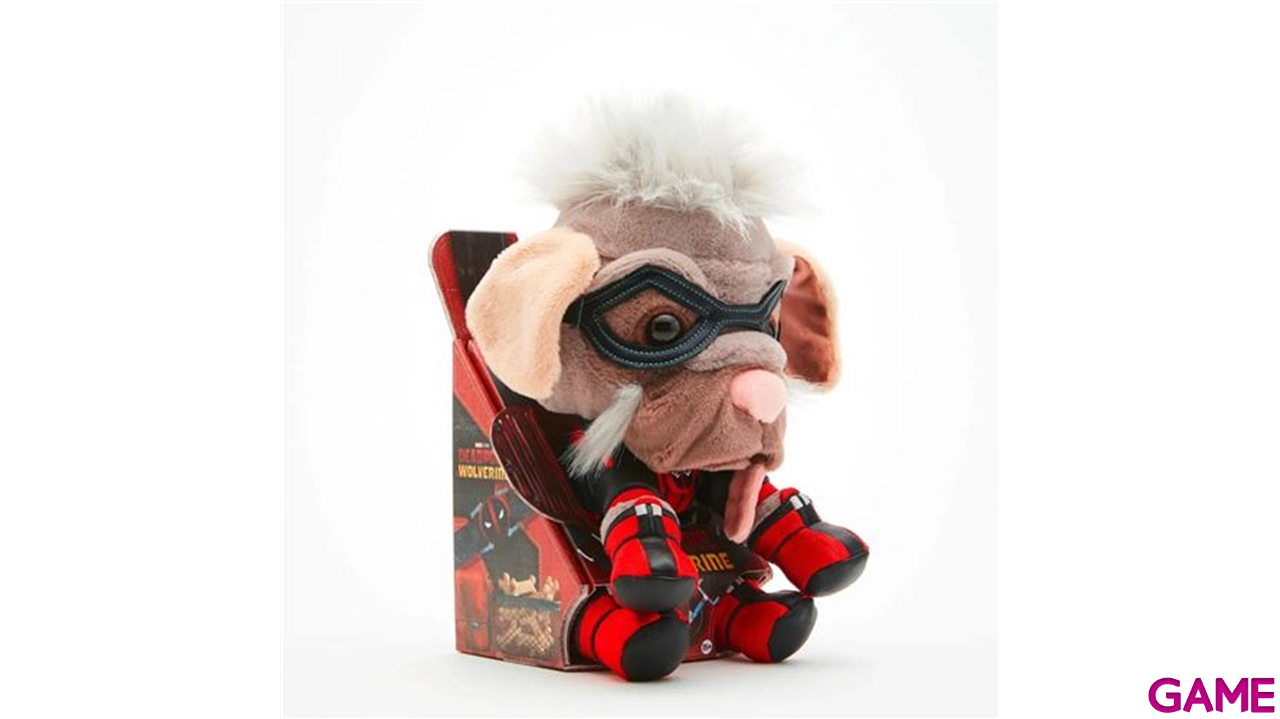 Peluche Marvel Dogpool Deadpool y Lobezno de 25 cm-1