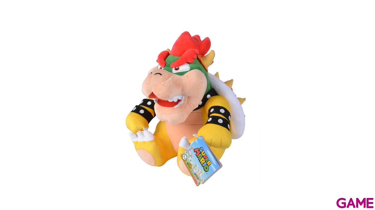 Peluche Super Mario Bowser de 30 cm-0