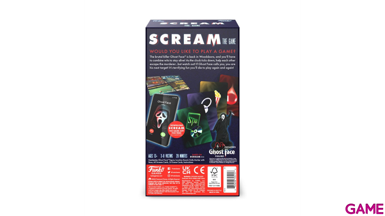 Juego de mesa Funko Games Scream-2