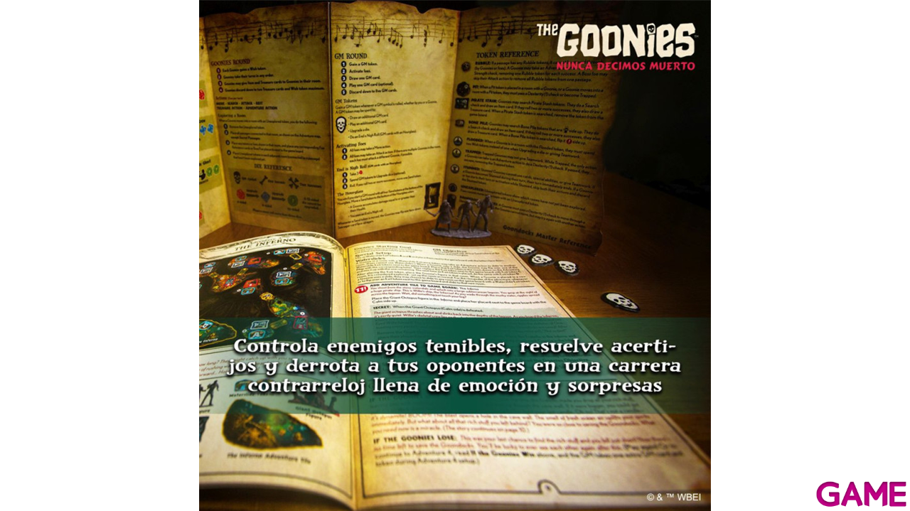 Juego de mesa Funko Games The Goonies Nunca decimos muerto-7