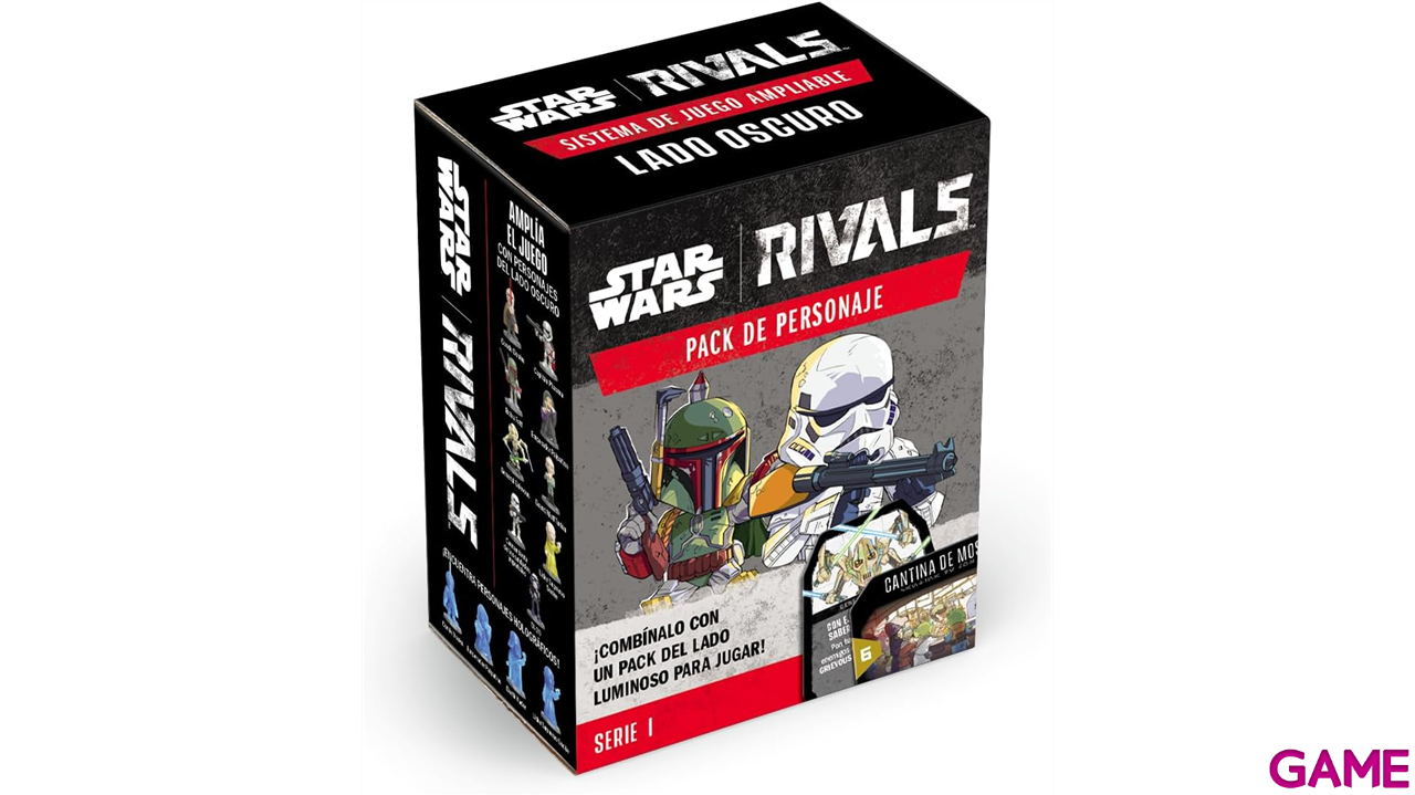 Juego de cartas Pack Funko Star Wars Rivals Serie 1. Lado Oscuro-0