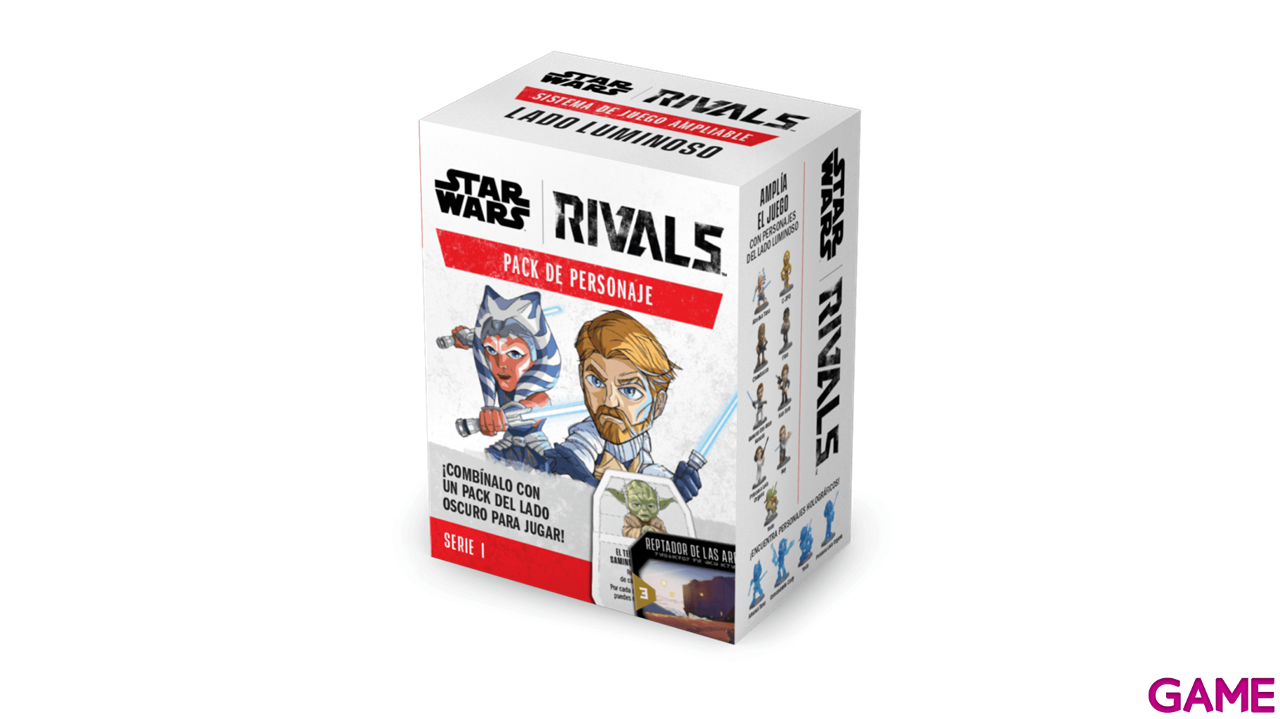 Juego de cartas Pack Funko Star Wars Rivals Serie 1. Lado Luminoso-0