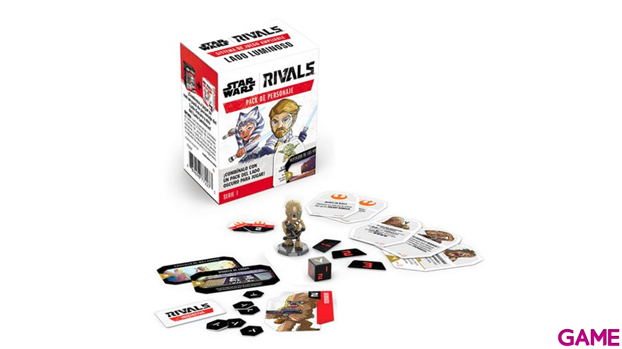 Juego de cartas Pack Funko Star Wars Rivals Serie 1. Lado Luminoso-3