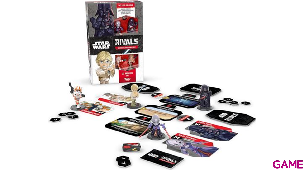 Juego de cartas Pack Funko Star Wars Rivals Serie 1. Premier Set-1